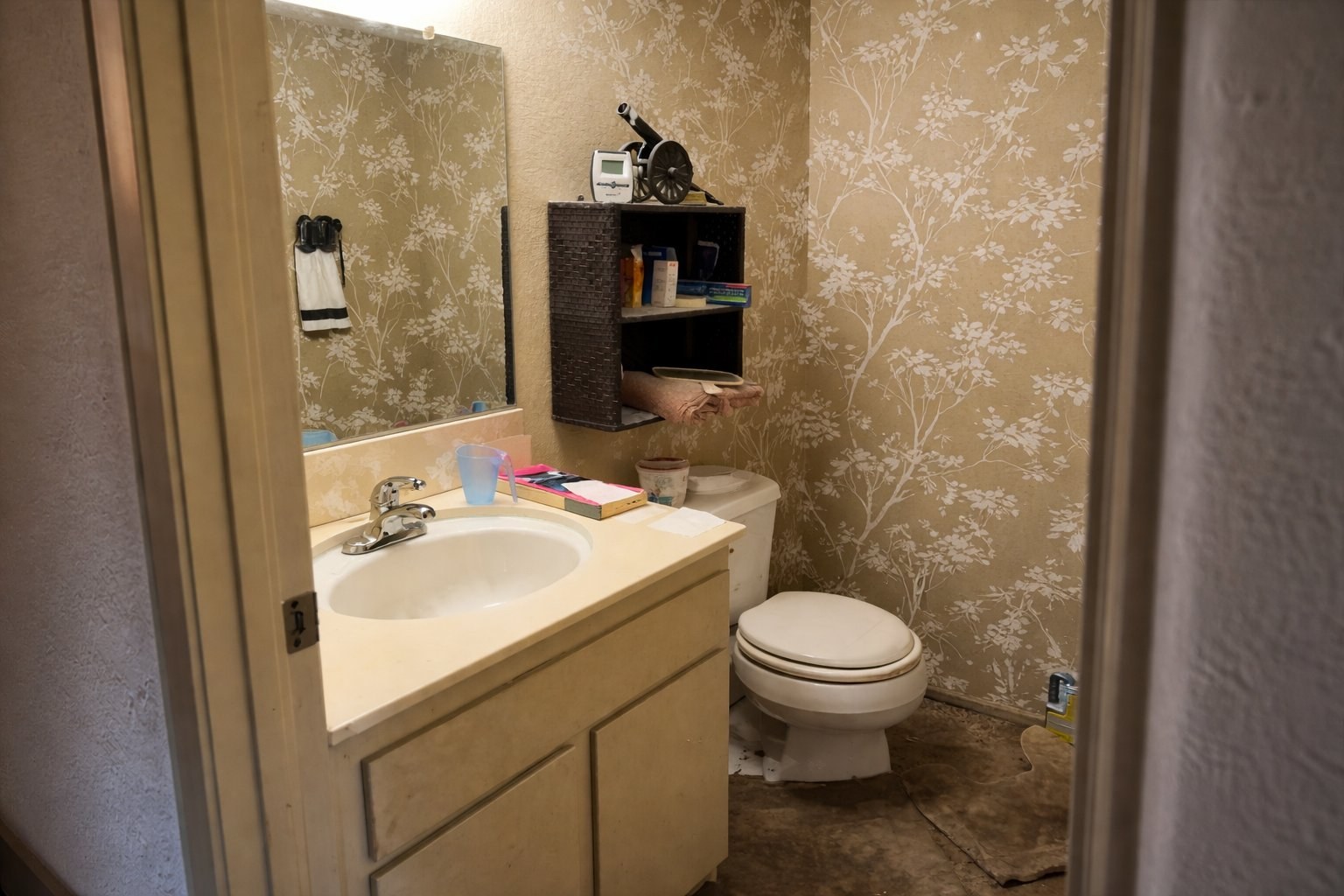 Bathroom Before