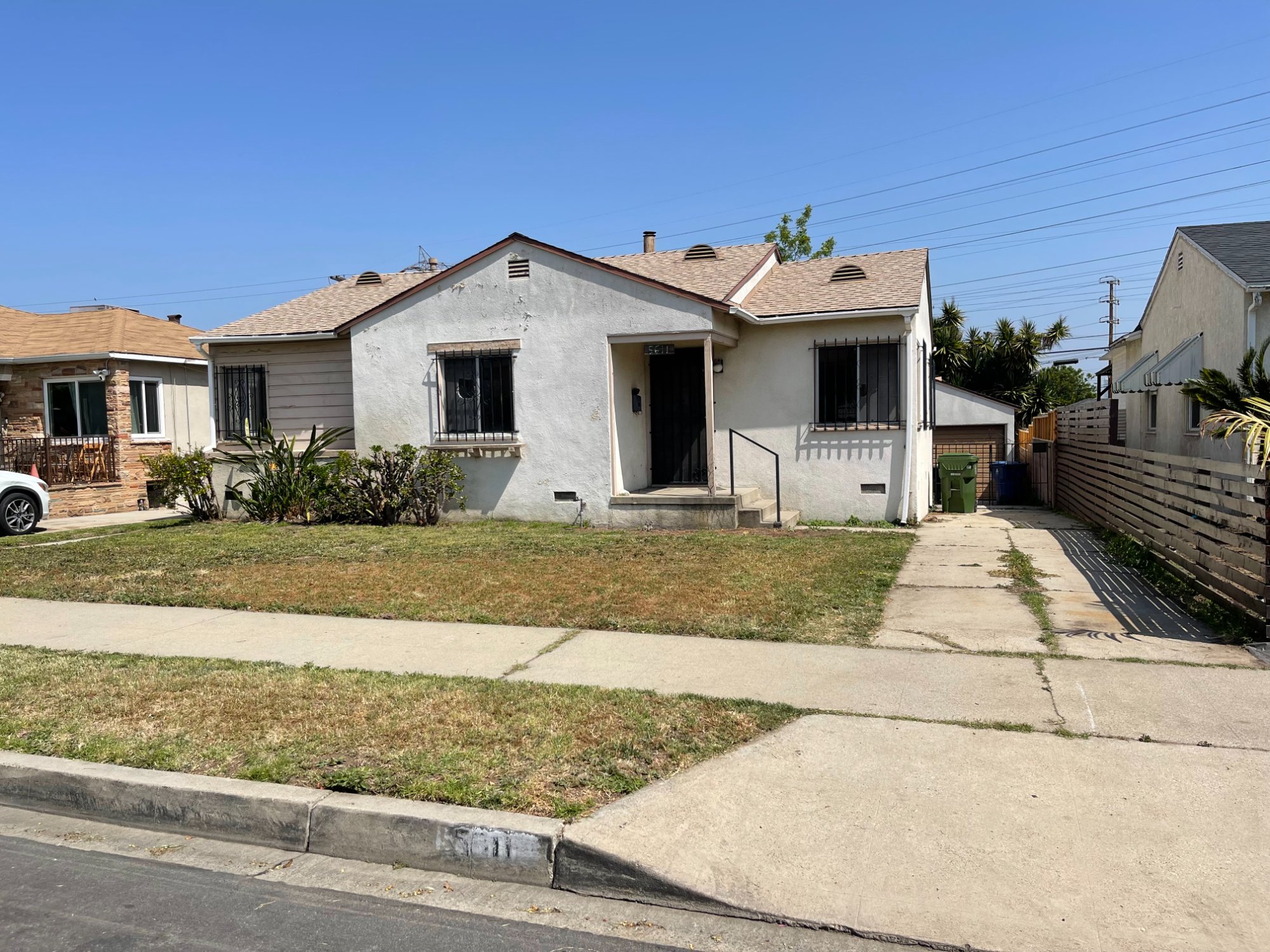 Exterior Before